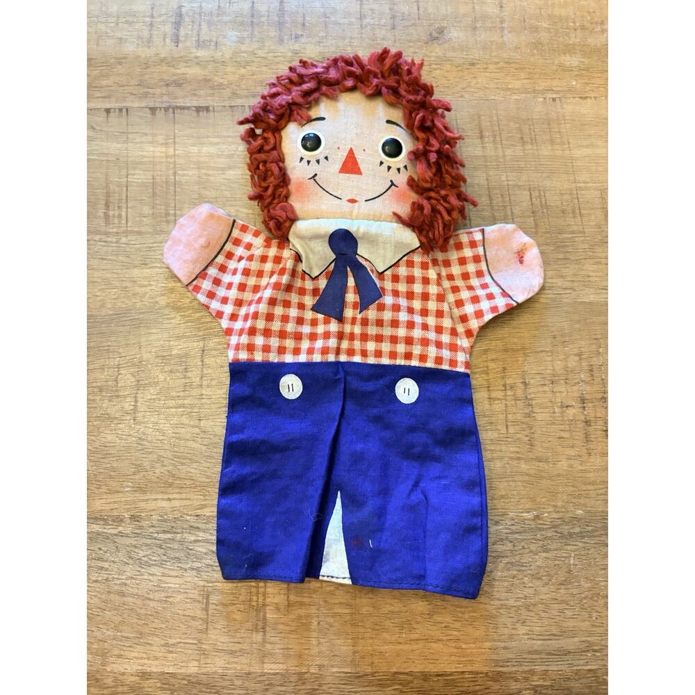 Vintage Knickerbocker Raggedy Andi Hand Puppet